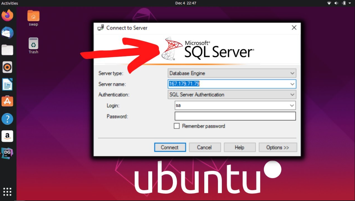 Install Microsoft SQL Server Database on Ubuntu Linux Server